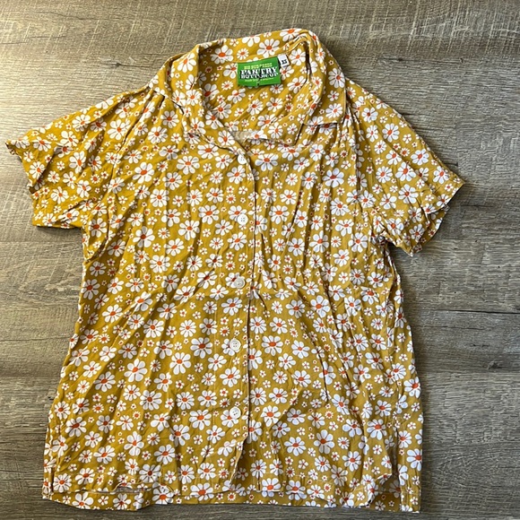 Big Bud Press Tops - Big Bud Press Lazy Daisy Pantry Button Up Size XS